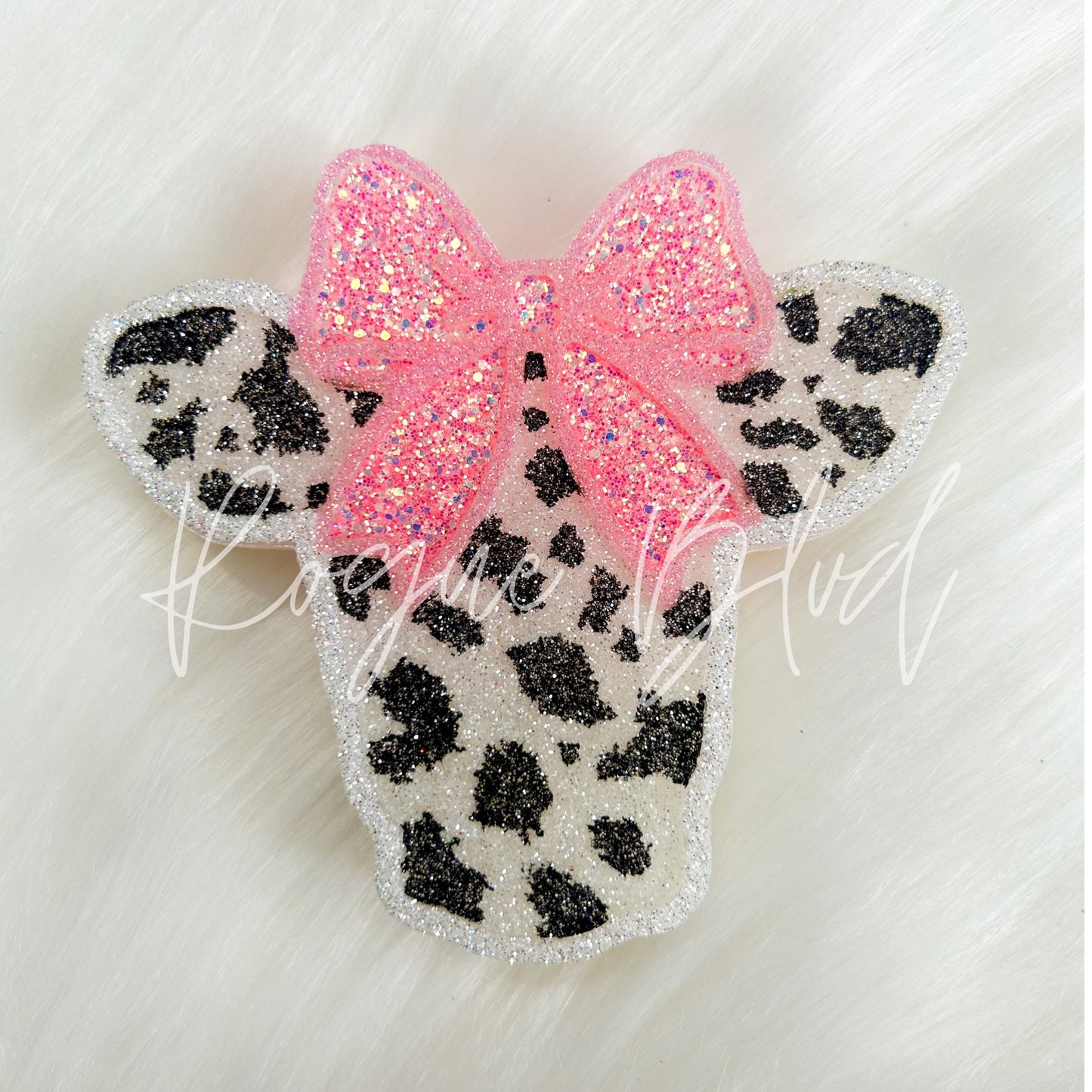 Cow Head With Bow
