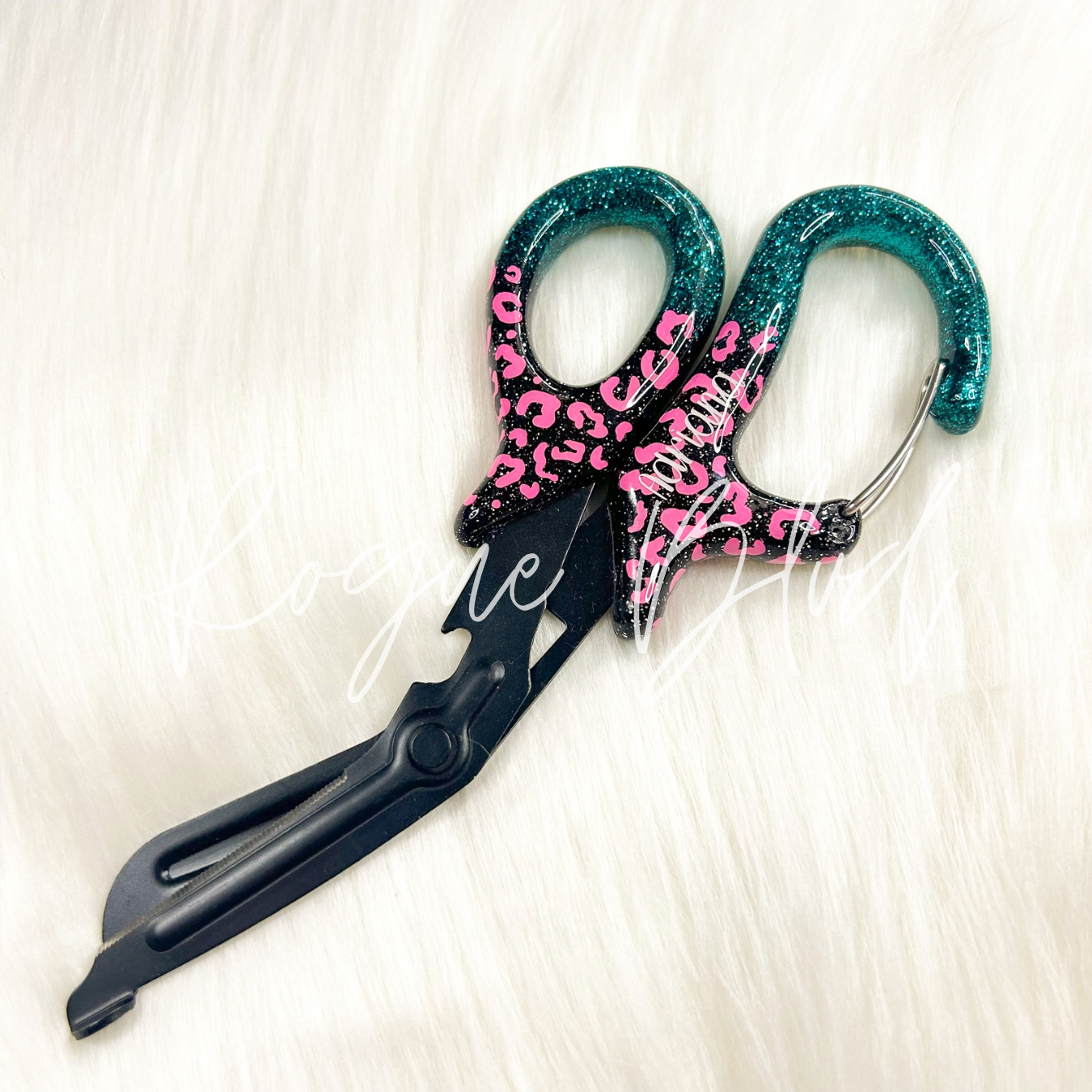 Custom Glitter Trauma Shears