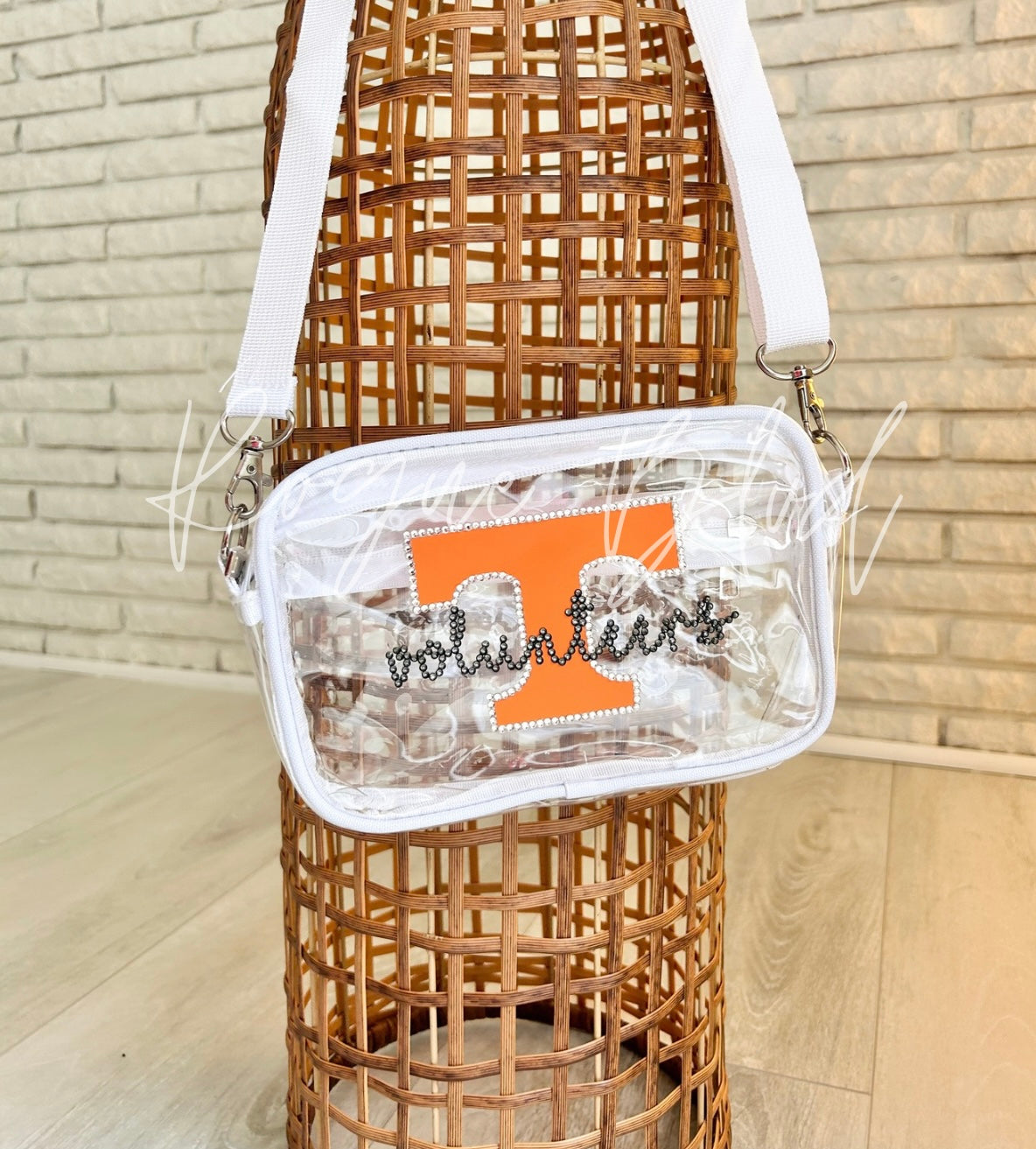 Custom Rhinestone Team Stadium Bag