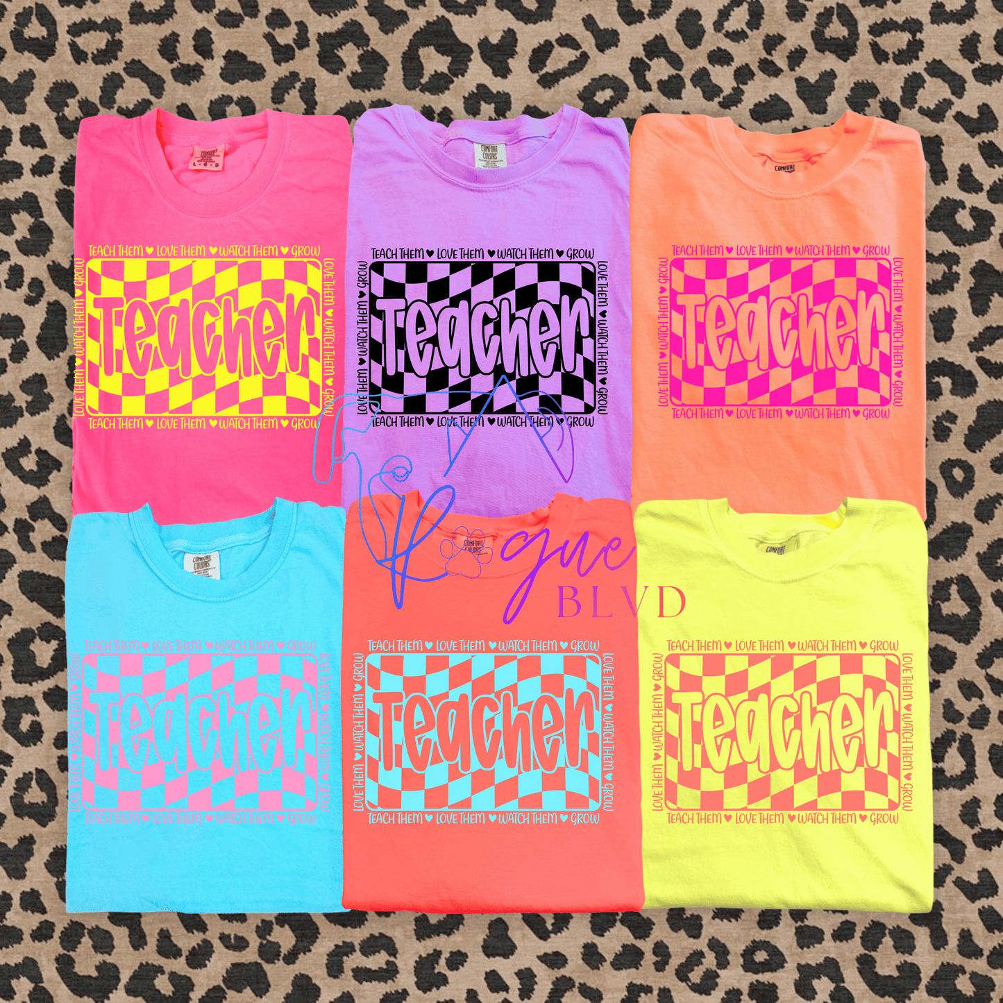 Teacher Checkered Apparel