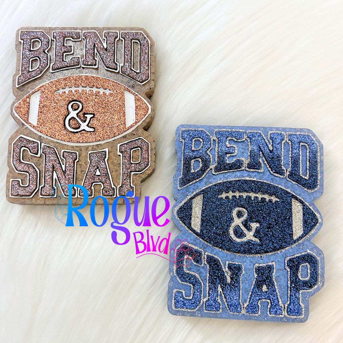 Bend & Snap Football Custom Freshie