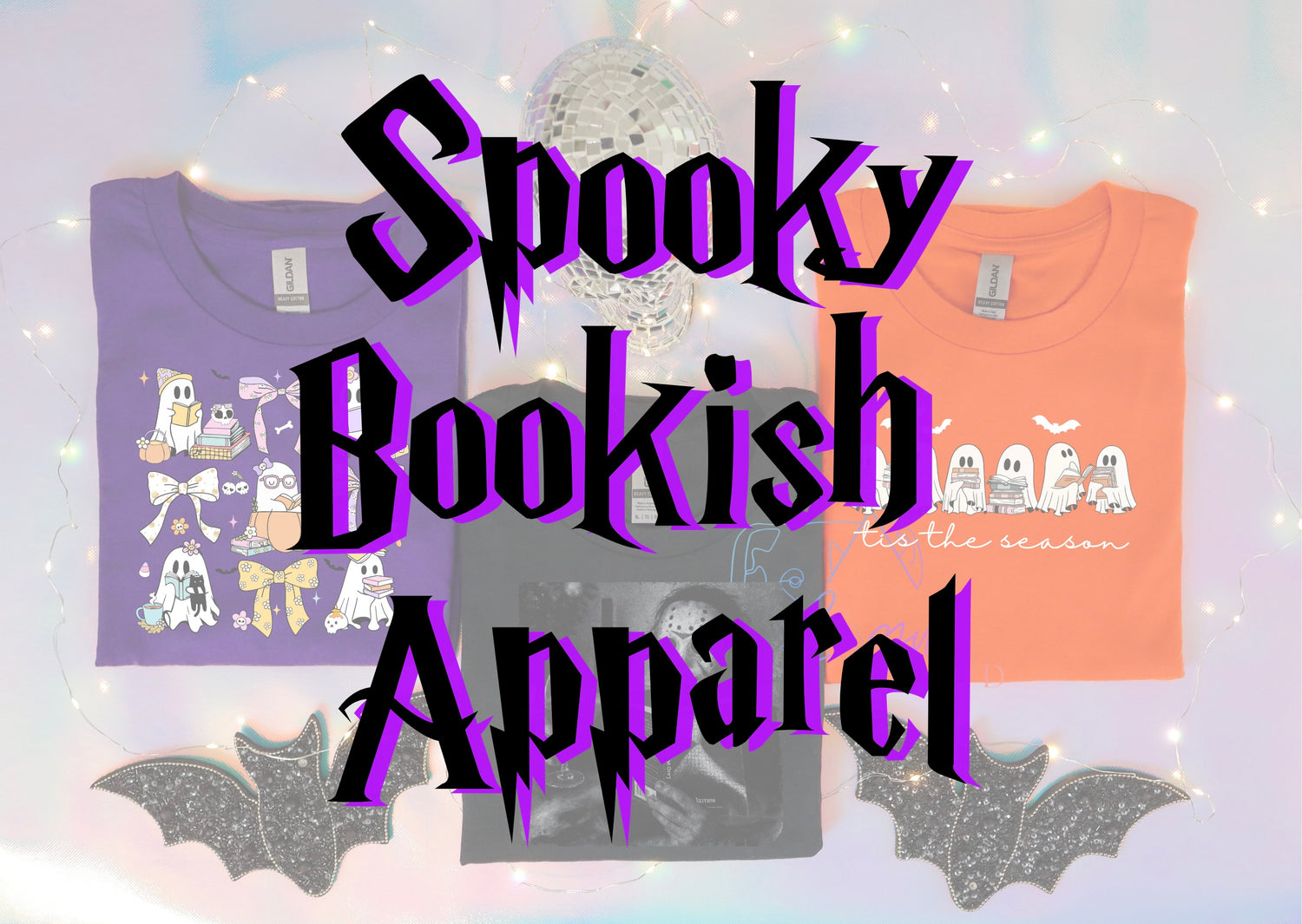 Spooky Bookish Apparel