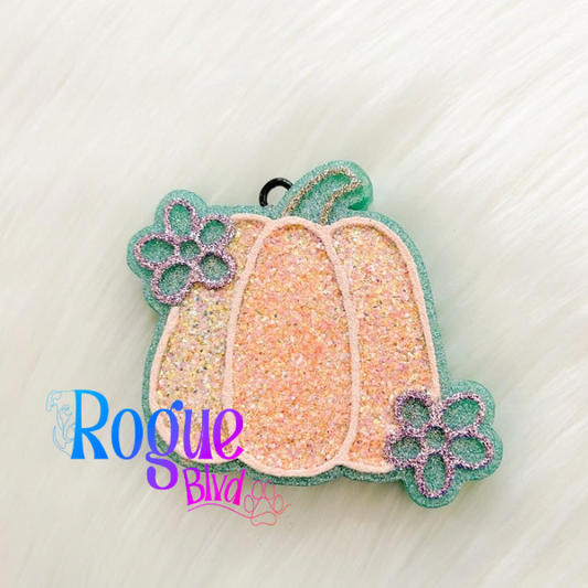 Floral Pumpkin Custom Freshie