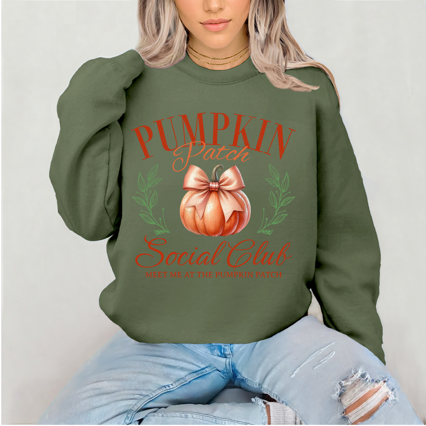 Pumpkin Patch Social Club Sweatshirt