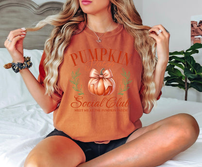 Pumpkin Patch Social Club Tshirt