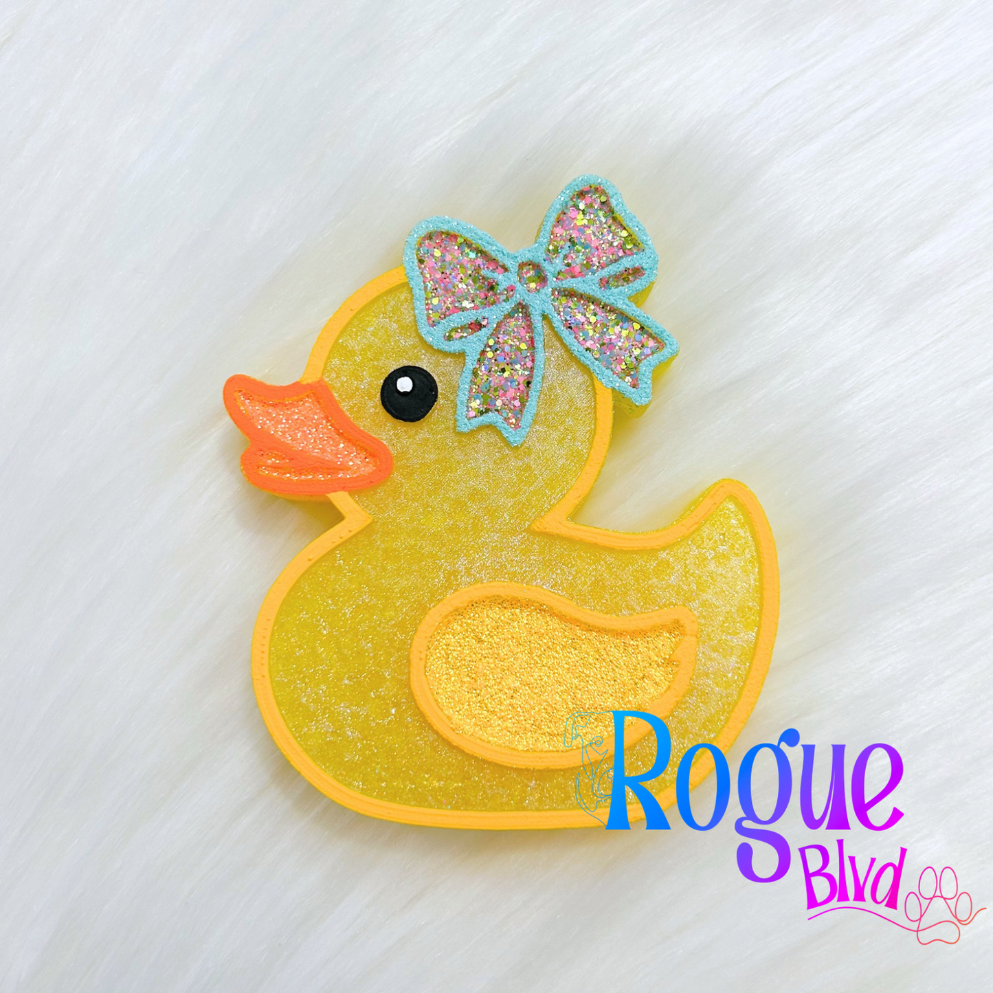Bow Duckie Freshie (Ready to ship)