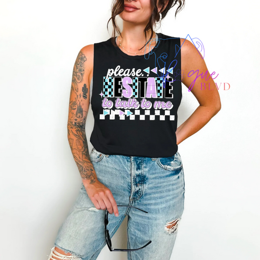 Please Hesitate To Talk To Me Apparel