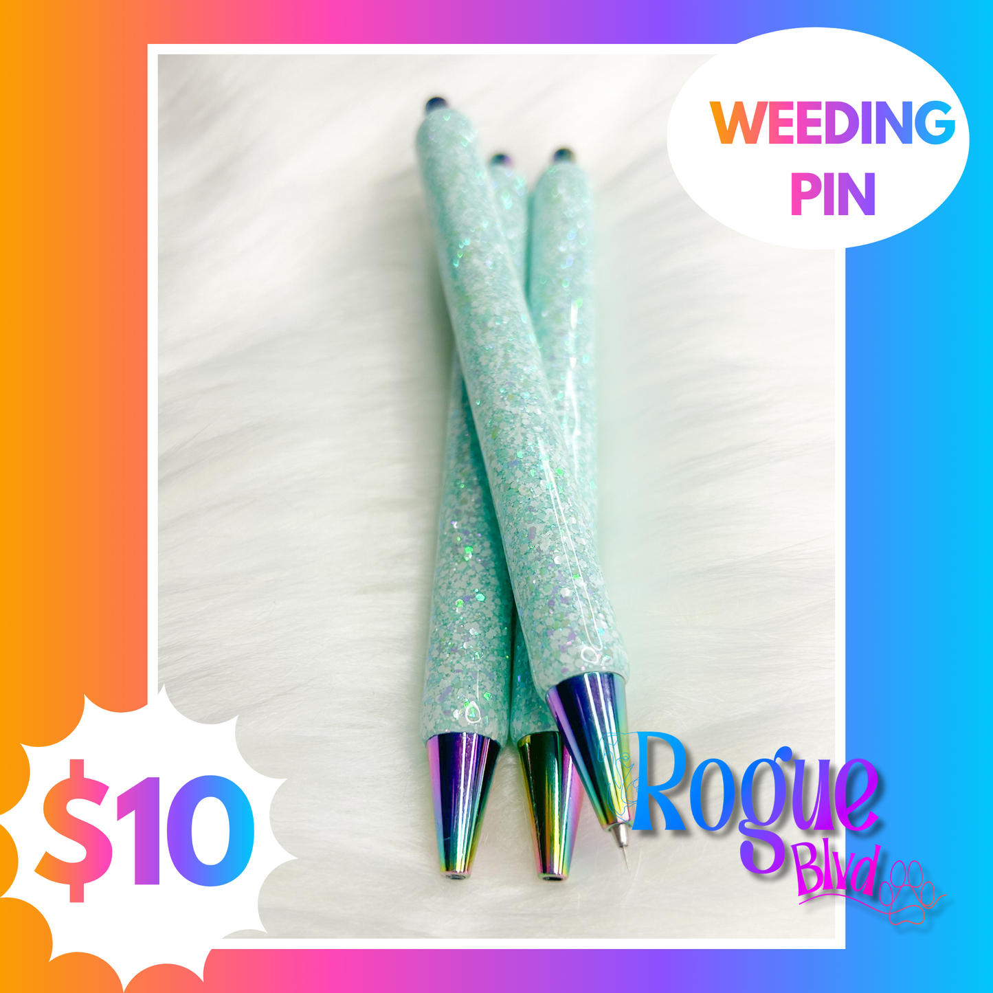 Mint Weeding Pin