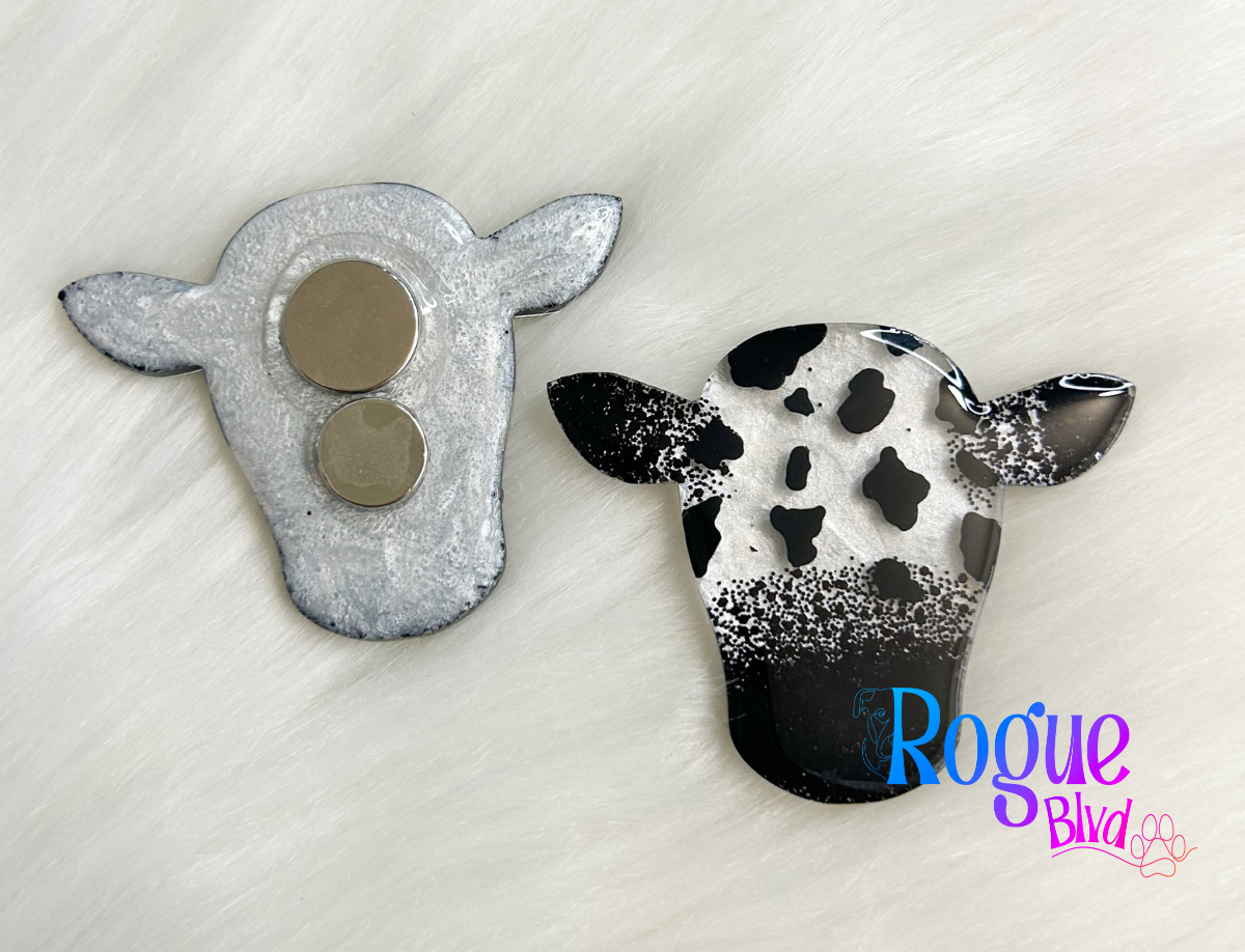 Cow Head Magnets