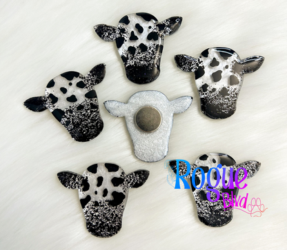 Cow Head Magnets