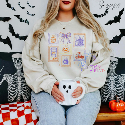 Hallowen Stamps Apparel
