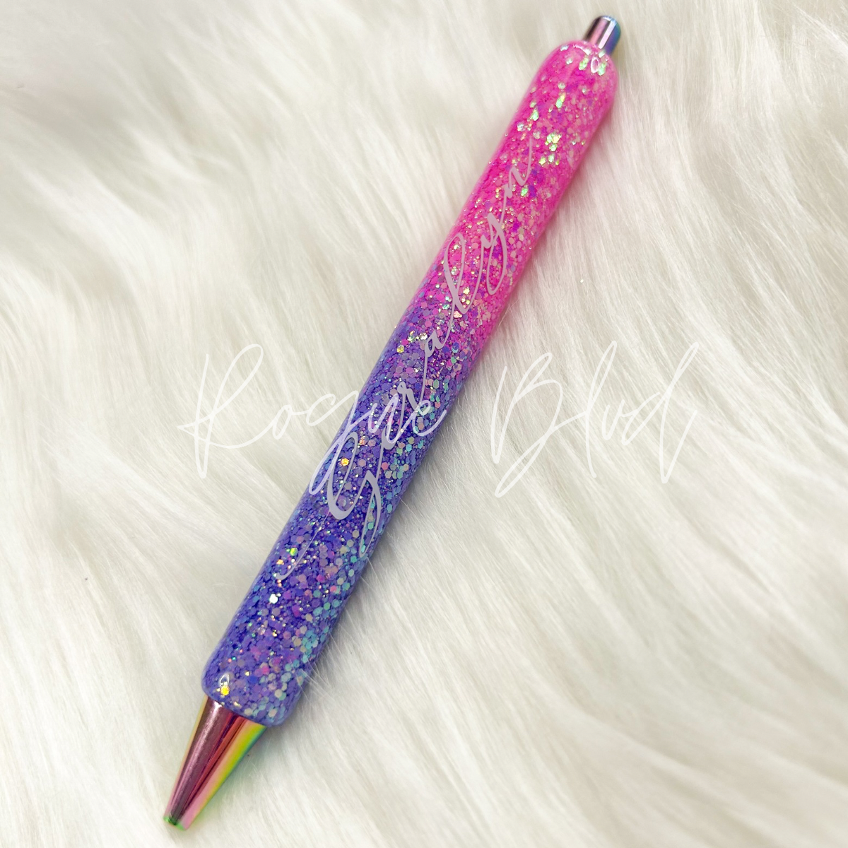 Custom Ombré Glitter Pen