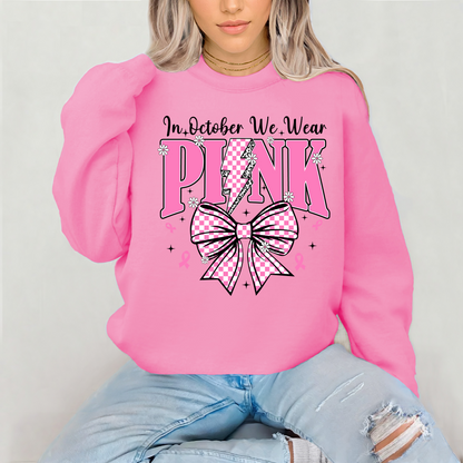 Pink October Gildan Sweatshirt