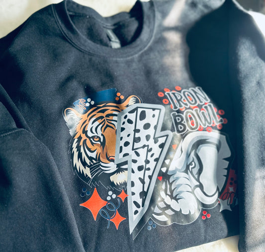 Iron Bowl BLACK Sweatshirt