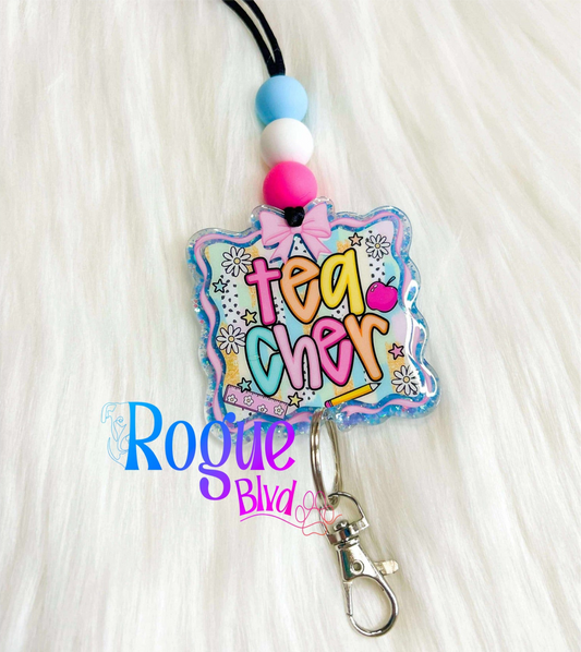RTS Teacher Lanyard- Tea-cher