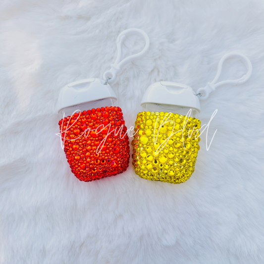 Custom Rhinestone Refillable Hand Sanitizer Bottle