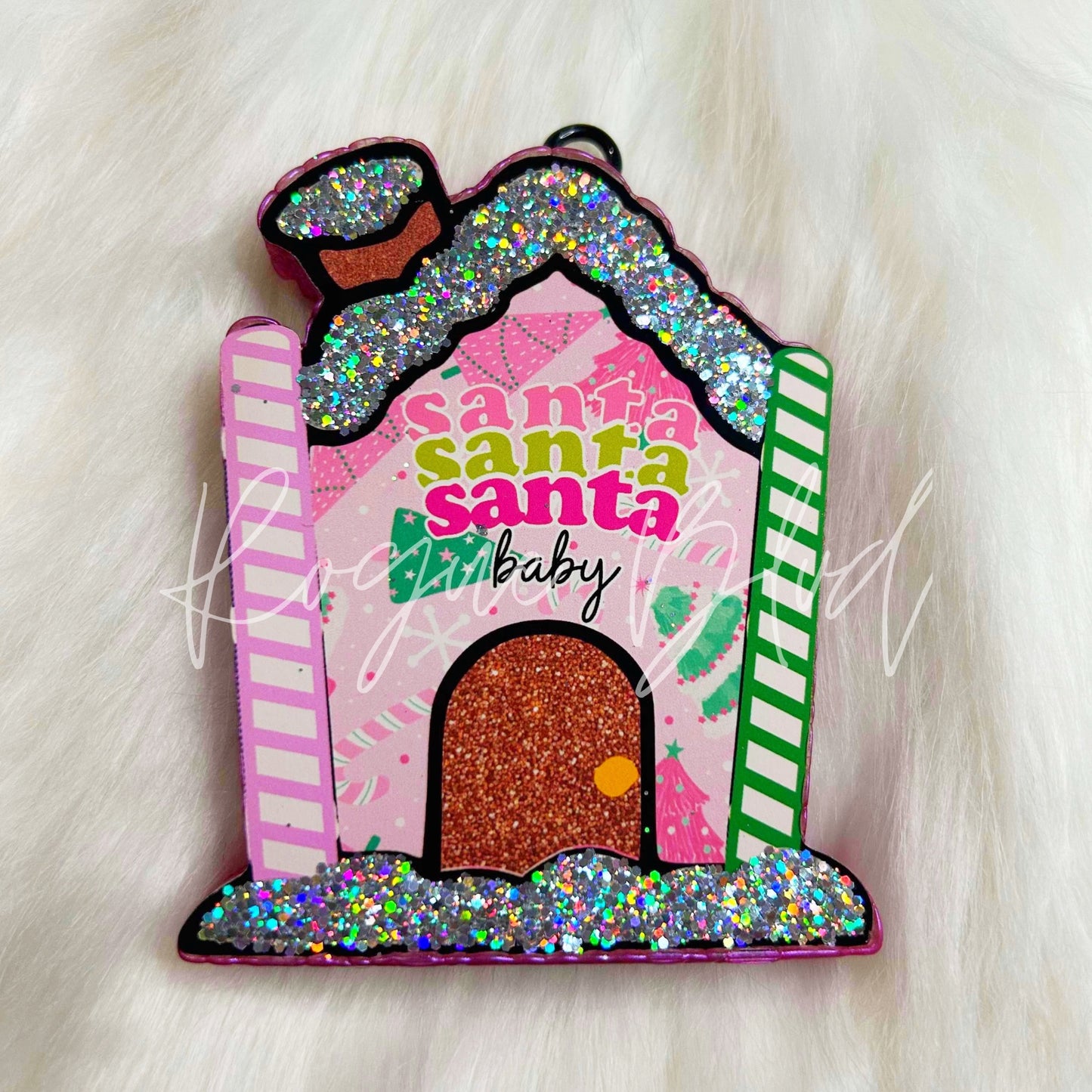 Santa Gingerbread House