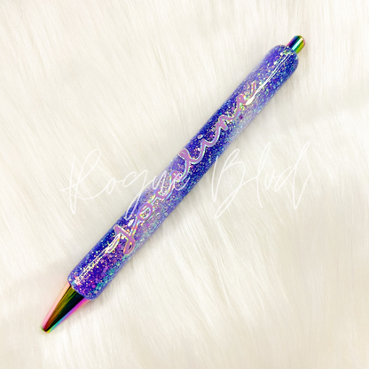 Custom Ombré Glitter Pen